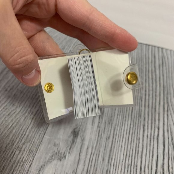 Recollection Mini Notebook Planner Charm Floral Charm Keyring - Picture 4 of 7